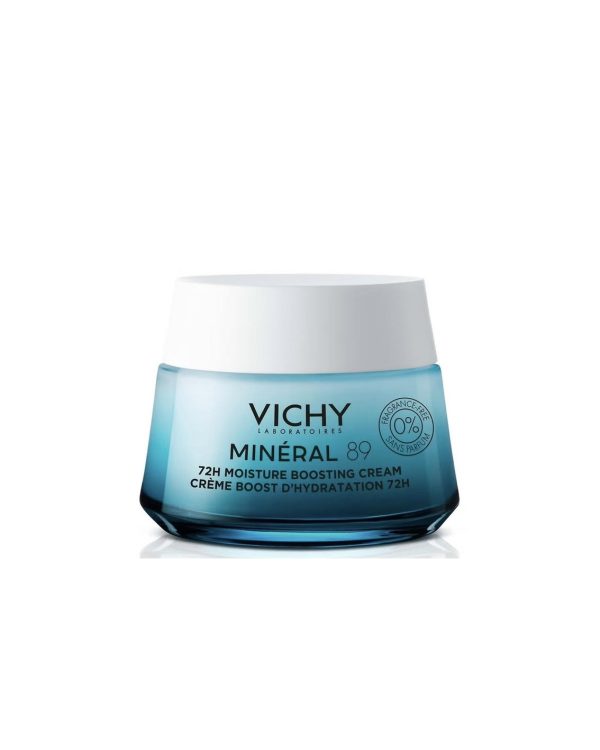 کرم مرطوب کننده ۷۲ ساعته مینرال ویشی | Vichy Mineral 89 72H Moisturizing Boosting Cream Rich Texture