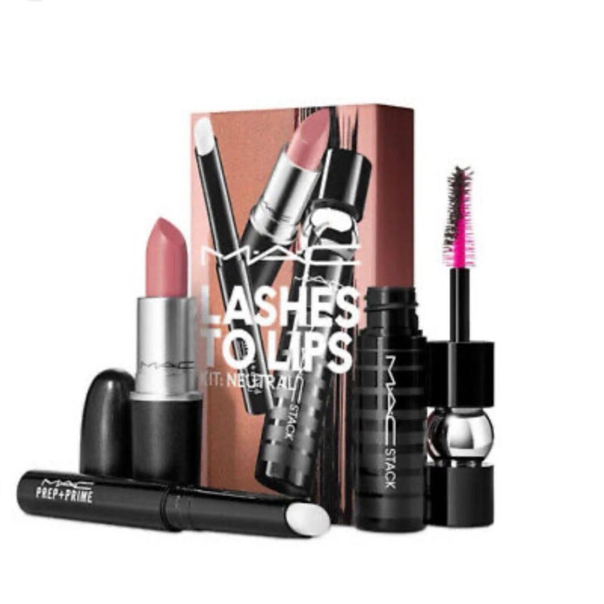 پک سه تایی رژ ریمل و بالم لب مک | MAC Lashes To Lips KIT:NEUTRE - دکتر ...