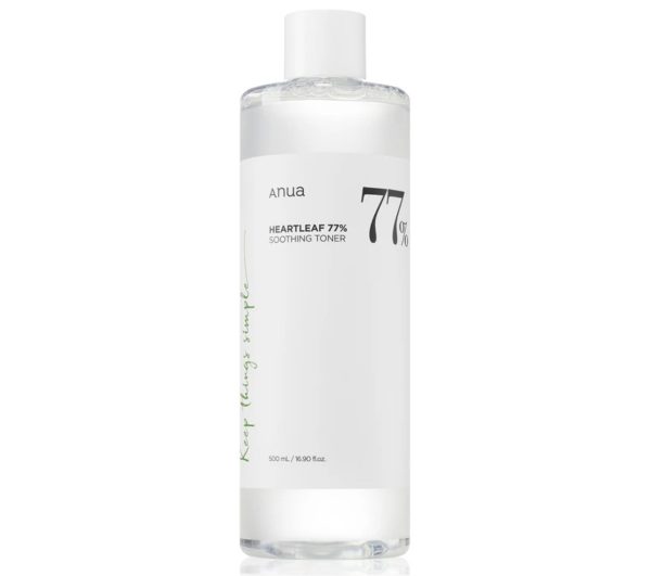 تونر آبرسان و تسكین دهنده آنوا اصل كره | Anua Heartleaf 77% Soothing Toner